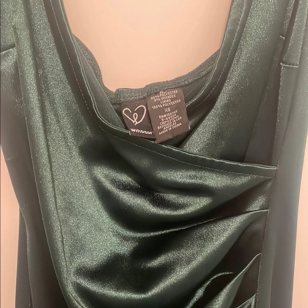 Windsor Dark Green Maxi Dress - Picture 2 of 2